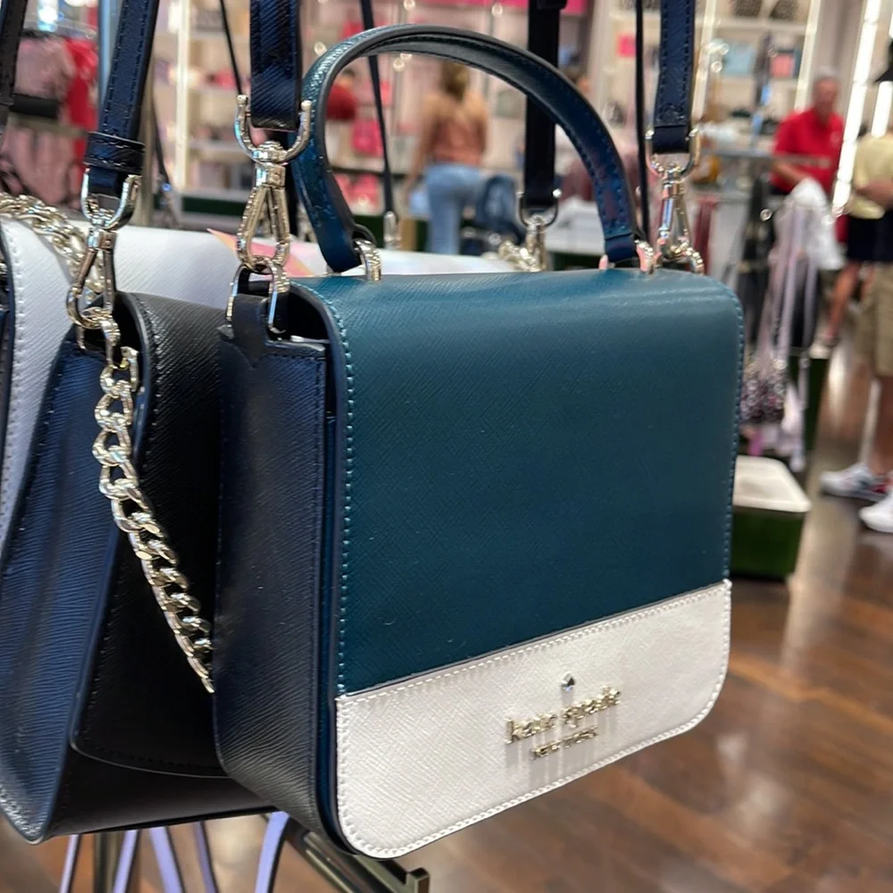Kate Spade Staci Square Crossbody
Peacock Sapphire Multi - Picture 2 of 16